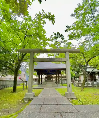 川口神社の鳥居