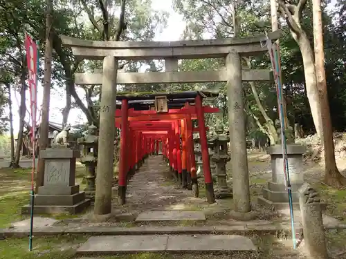 平尾姫丸稲荷大明神の鳥居