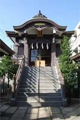 神楽坂若宮八幡神社の本殿・本堂