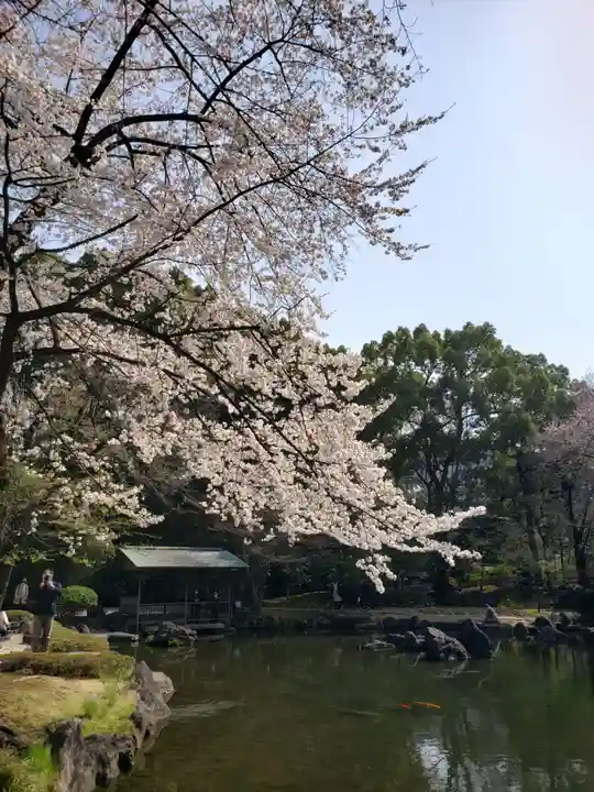 靖國神社の庭園