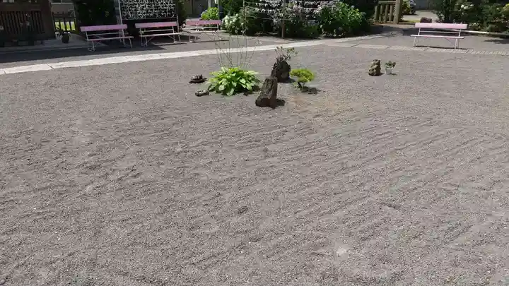 常陸第三宮 吉田神社の庭園