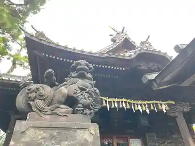 荏原神社の狛犬