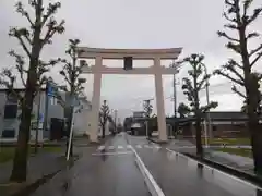 越中一宮 髙瀬神社の鳥居