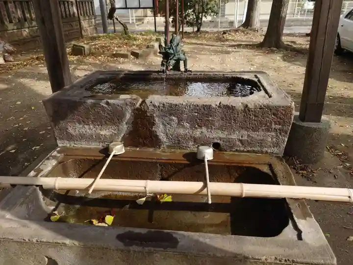蘇我比咩神社の手水舎