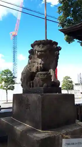 阿邪訶根神社の狛犬