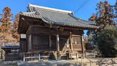 大我井神社の本殿・本堂