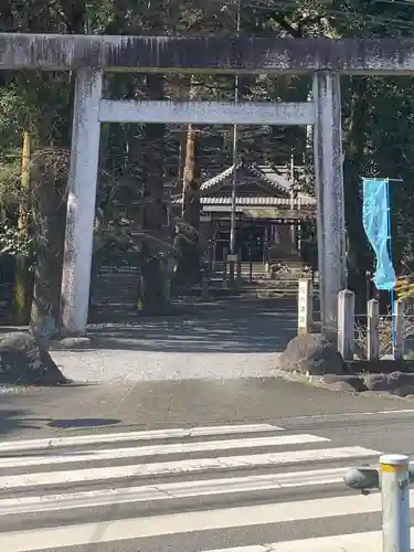 賀毛神社の鳥居