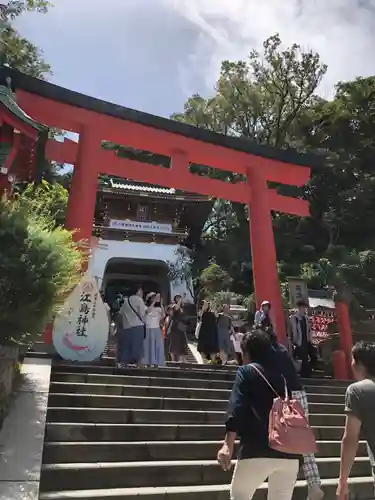 江島神社の鳥居