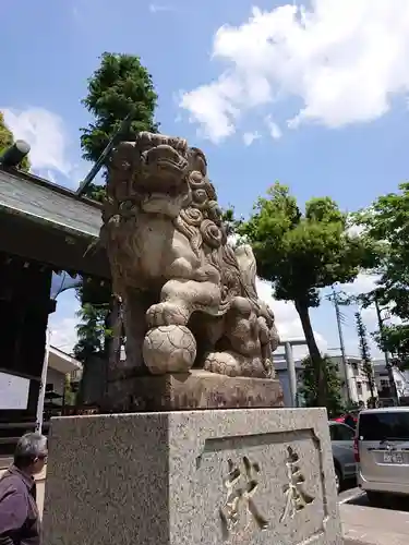 所澤神明社の狛犬