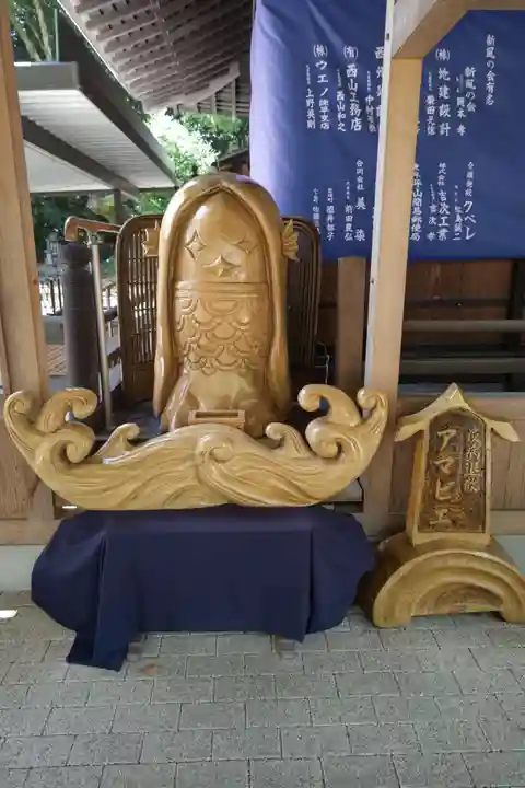 諫早神社(九州総守護 四面宮)の狛犬