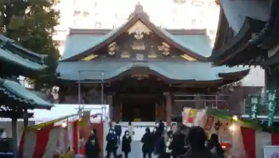 湯島天満宮の本殿・本堂