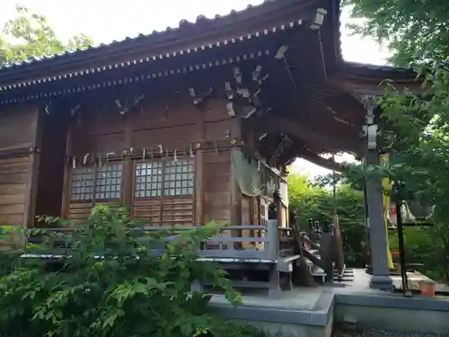 中川熊野神社の本殿