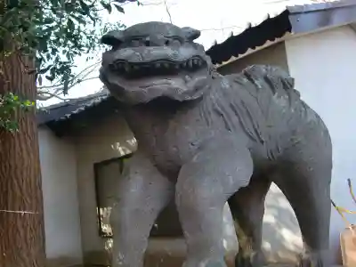 八幡神社の狛犬