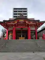 成子天神社の本殿・本堂