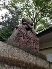 調神社の狛犬