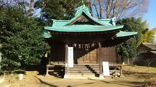 酒門神社の本殿