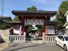 立石熊野神社の山門