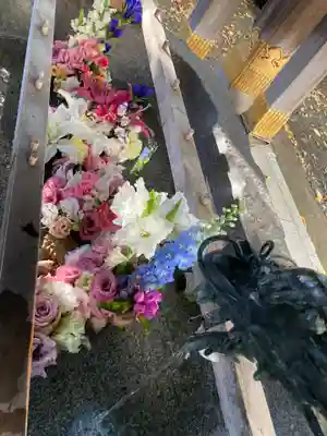彌彦神社　(伊夜日子神社)の手水舎