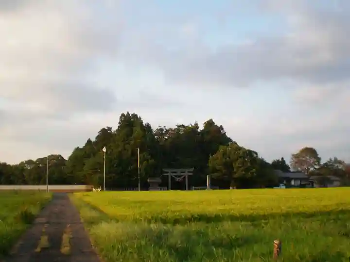 鎮守府八幡宮の周辺