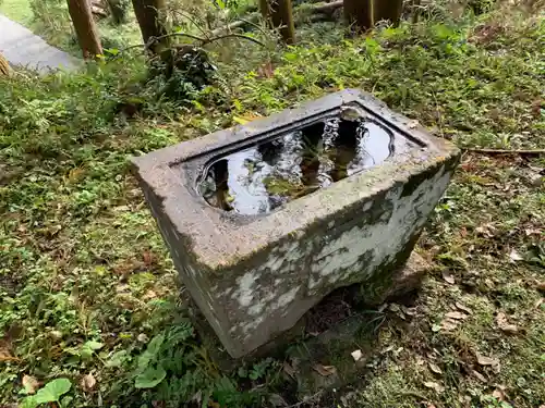 天御中主神社の手水舎