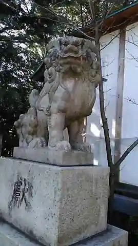 小岩神社の狛犬