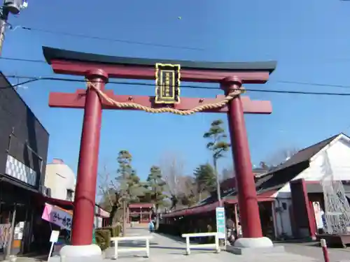 笠間稲荷神社の鳥居