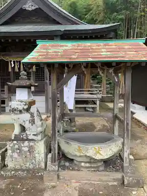 高御祖神社の手水舎