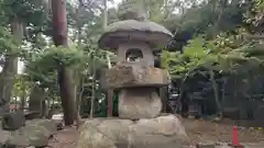 越ヶ谷久伊豆神社の庭園