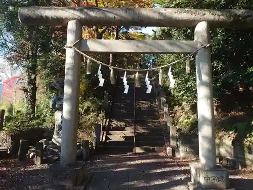 諏訪八幡神社の鳥居