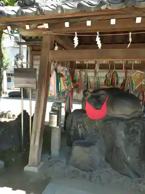 牛嶋神社の像