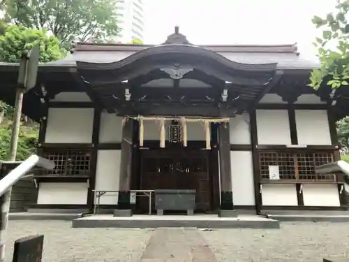 白旗神社（品濃白旗神社）の本殿・本堂