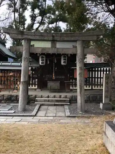 生國魂神社の鳥居