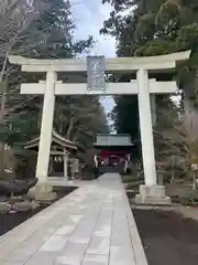 富士山東口本宮 冨士浅間神社の鳥居