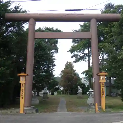 下川神社の鳥居