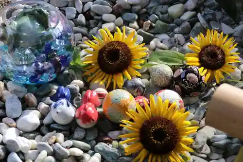 阿久津「田村神社」（郡山市阿久津町）旧社名：伊豆箱根三嶋三社の手水舎