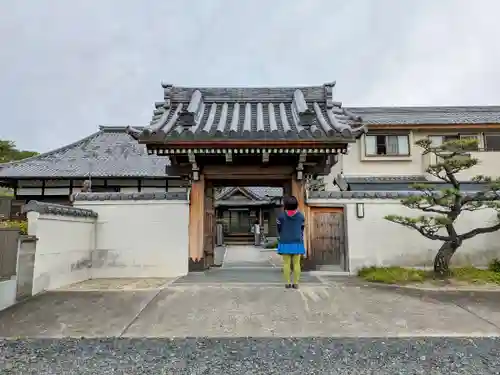 林昌寺の山門・神門