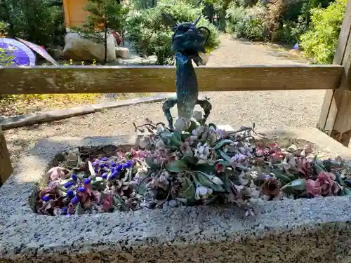 彌都加伎神社の手水