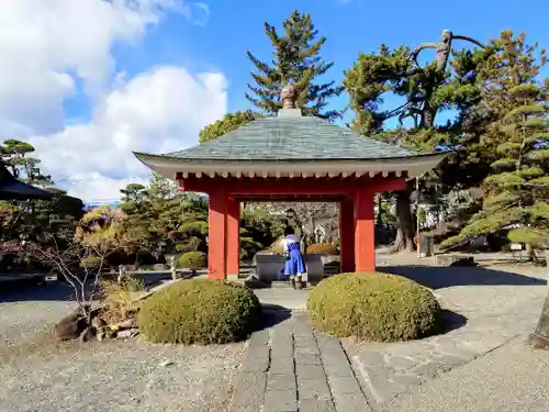 甲斐善光寺の手水舎