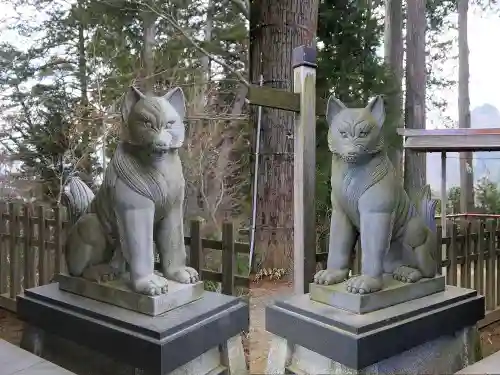 武蔵御嶽神社の狛犬