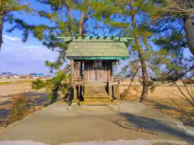 八幡社の本殿・本堂