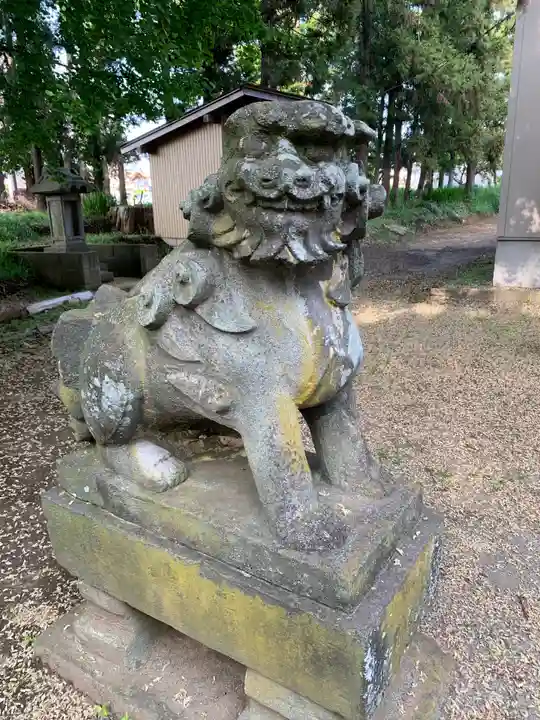 八幡神社の狛犬