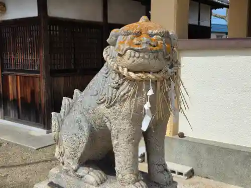 崎宮神社の狛犬