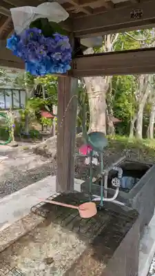 釧路一之宮 厳島神社の手水舎