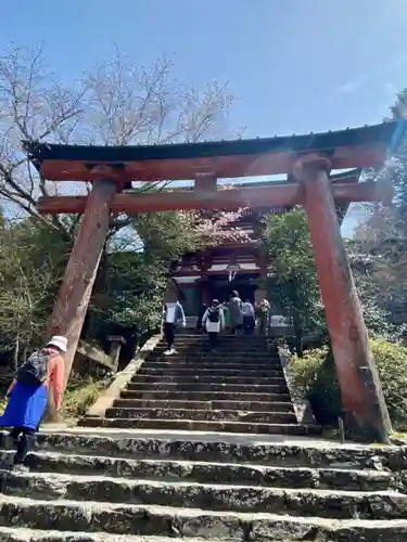 吉野水分神社の鳥居