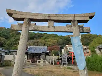 五宮神社の鳥居