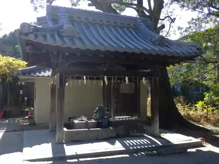 藤森神社の手水舎