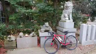柴崎神社の狛犬