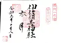 伊佐須美神社の御朱印