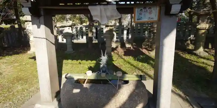 大日孁社(北方町)の手水舎