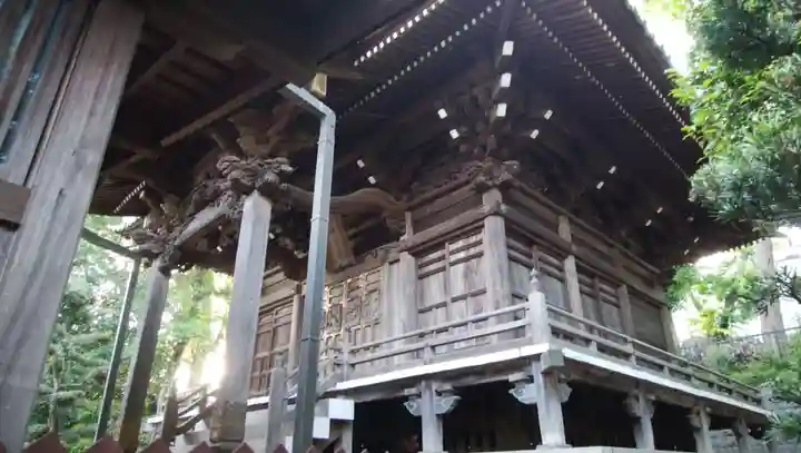 登渡神社の本殿・本堂